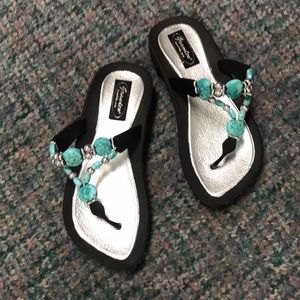 Grandco Beaded Sandals